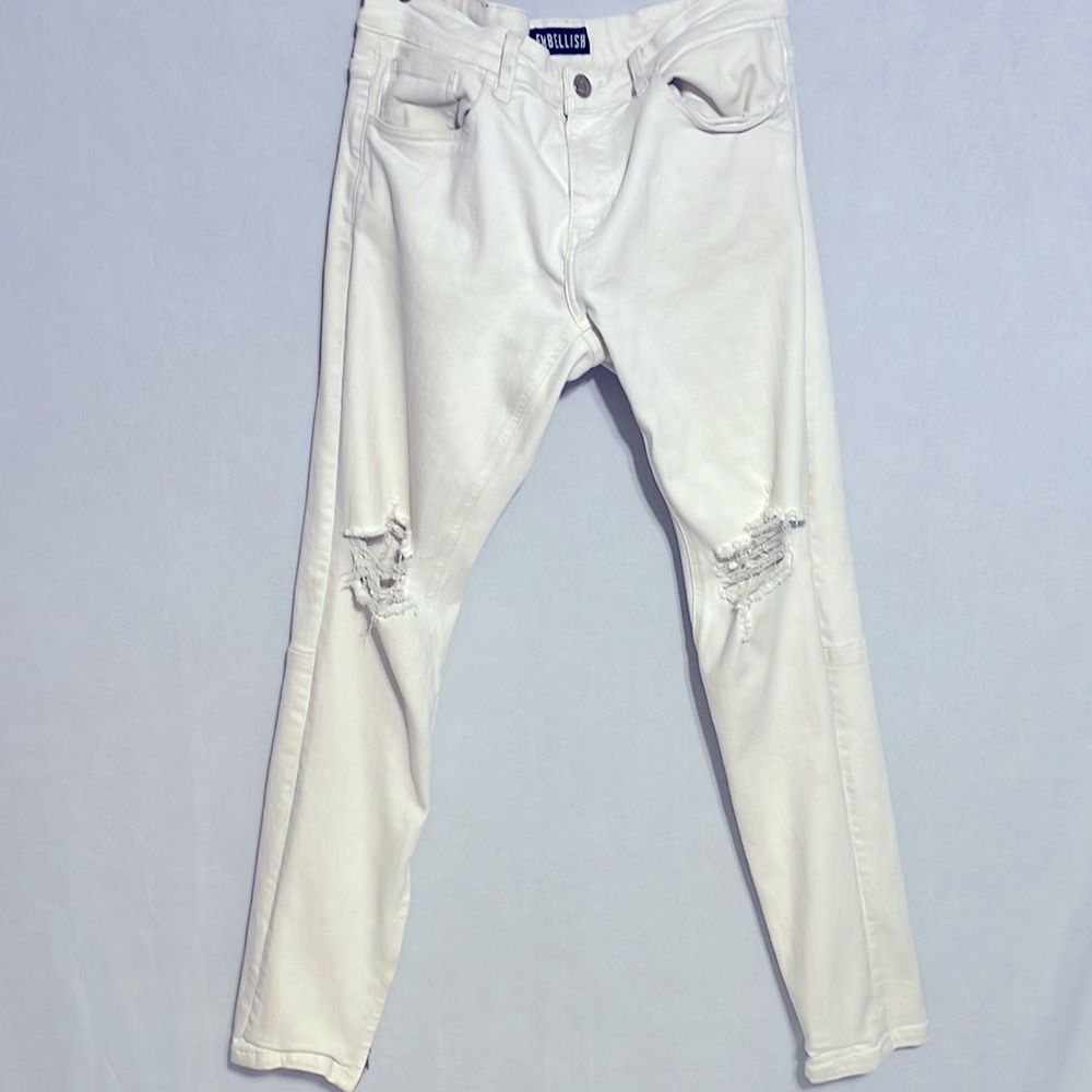 Embellish Biker Jeans